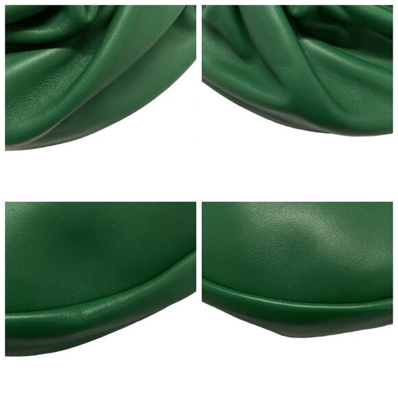 BOTTEGA VENETA The Chain Pouch - Green Leather Shoulder Bag 721-071125 - Picture 6 of 14